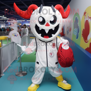 Cream Devil maskot kostume...