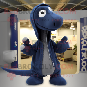 Navy Diplodocus mascotte...