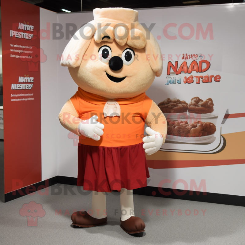 nan Shepard'S Pie mascot costume character dressed with a Shorts and Cufflinks
