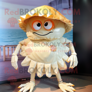 Cream Crab maskot...