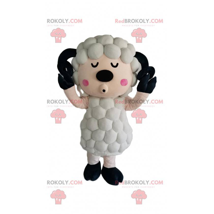 Mascota oveja blanca con abrigo original. - Redbrokoly.com Mascota oveja blanca con abrigo original. - Redbrokoly.com
