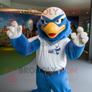 Blue Eagle maskot drakt...