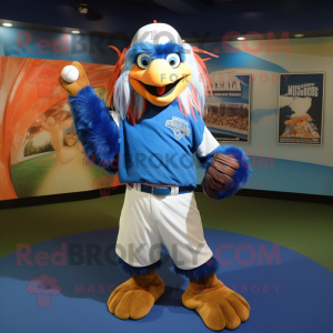 Blue Eagle maskot drakt...