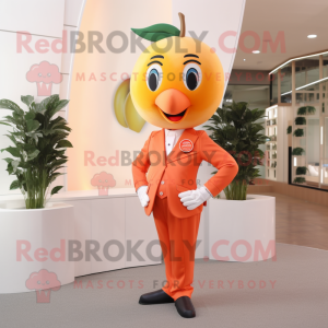Peach Alliance maskot drakt...