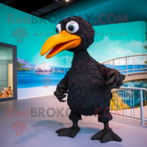 Black Dodo Bird maskot...