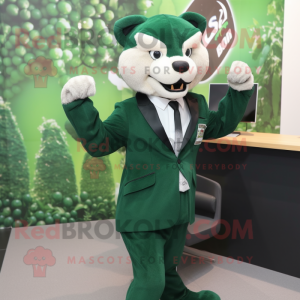 Forest Green Puma mascotte...