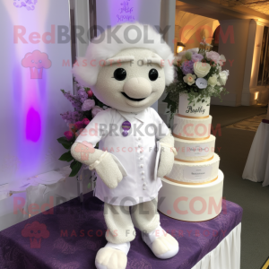  Traje de mascota de pastel...