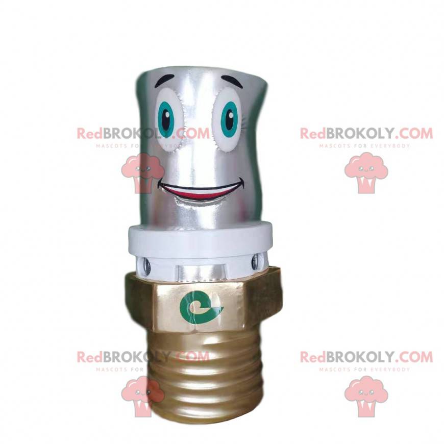 Mascote sorridente de encanamento - Redbrokoly.com