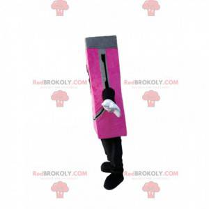 Macchina automatica mascotte fucsia con schermo - Redbrokoly.com