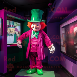 Magenta Leprechaun Hat...