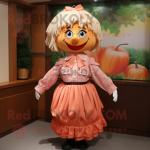 Peach Scarecrow mascotte...