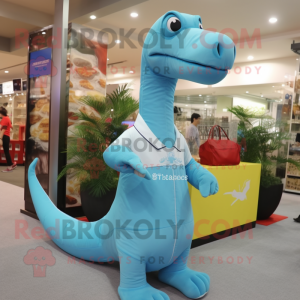 Sky Blue Brachiosaurus...