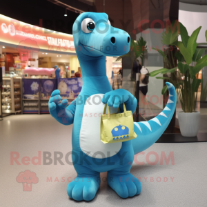 Sky Blue Brachiosaurus...