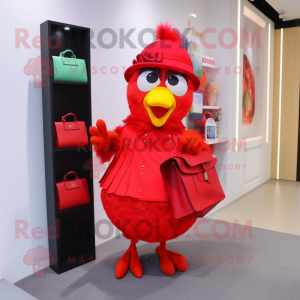 Postava maskota Red Canary...