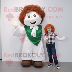 White Irish Flag mascotte...