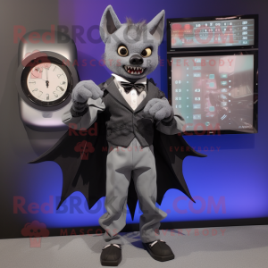 Gray Bat mascotte kostuum...