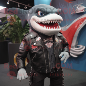  Shark mascotte kostuum...