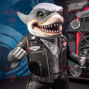  Shark mascotte kostuum...