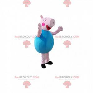 Mascotte George Pig, het kleine broertje van Peppa Pig -