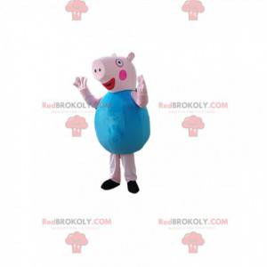 Mascotte George Pig, het kleine broertje van Peppa Pig -