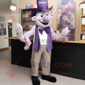 Lavendel Guinness maskot...