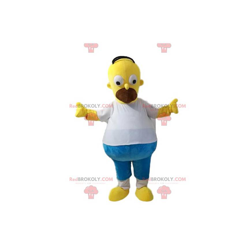 Mascotte di Homer Simpson. Costume di Homer Simpson - Mascotte di Homer Simpson. Costume di Homer Simpson -