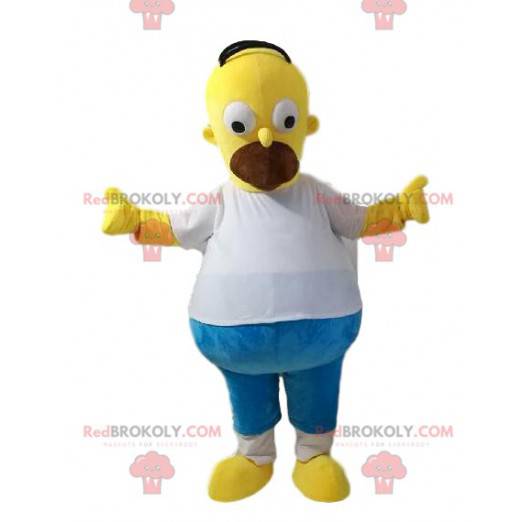 Mascotte de Homer Simpson. Costume de Homer Simpson -
