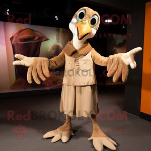 Tan Archaeopteryx mascotte...