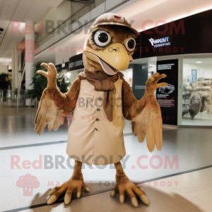 Tan Archaeopteryx mascotte...