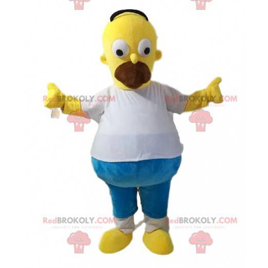 Mascotte de Homer Simpson. Costume de Homer Simpson -