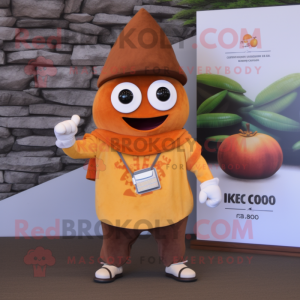 Rust Mango maskot kostume...