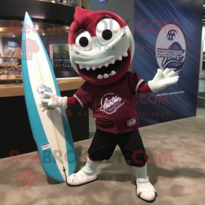 Maroon Barracuda mascotte...