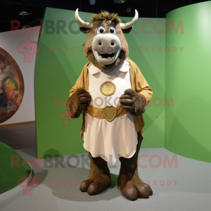 Olive Minotaur mascotte...