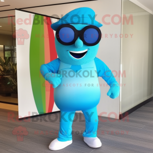 Cyan Rainbow mascotte...