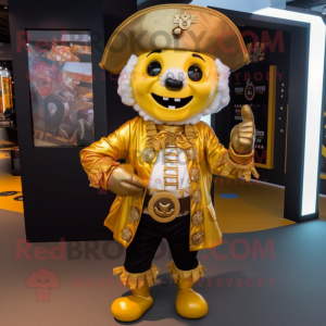 Goldpiraten Maskottchen...