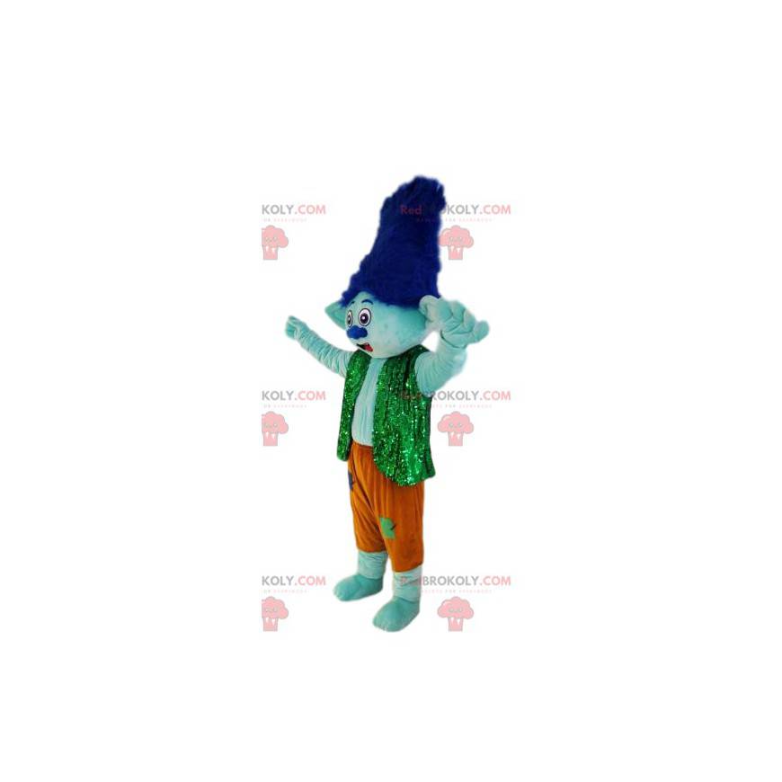 Mascot little ogre with yellow pants and a green jacket - Mascot little ogre with yellow pants and a green jacket -