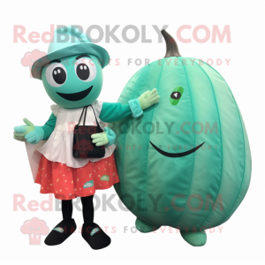 Postava maskota Teal Melon...