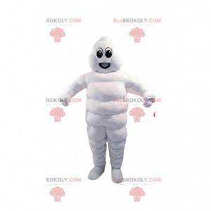 Mascota del hombre Michelin muy entusiasta - Redbrokoly.com