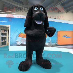 Black Dog mascotte kostuum...