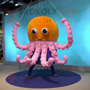  Octopus maskot kostume...