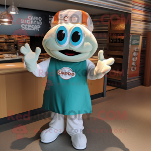 Teal Clam Chowder mascotte...