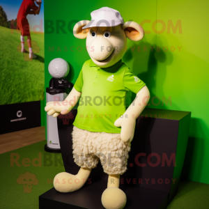 Lime Green Merino Sheep...