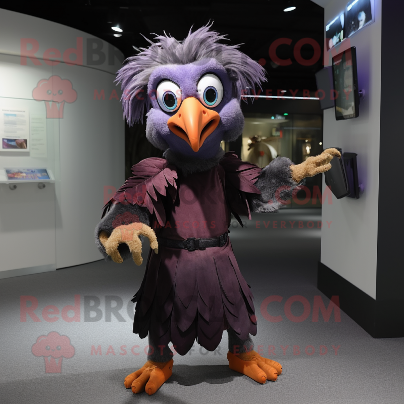 nan Harpy mascot costume character dressed with a Shift Dress and Gloves nan Harpy mascot costume character dressed with a Shift Dress and Gloves