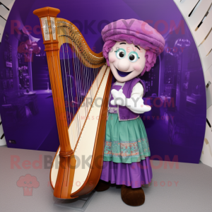 Mascotte de harpe celtique...