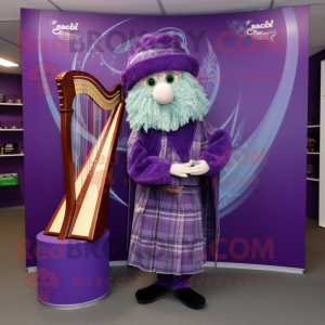 Purple Celtic Harp...