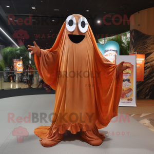Rust Ghost maskot kostume...