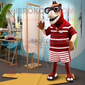 Maroon Quagga mascotte...