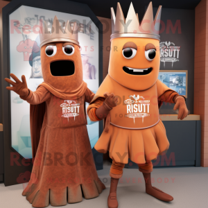 Rust Queen mascotte kostuum...