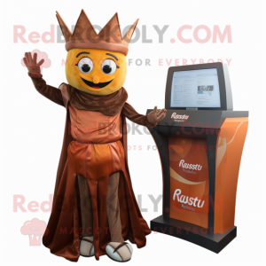 Rust Queen mascotte kostuum...