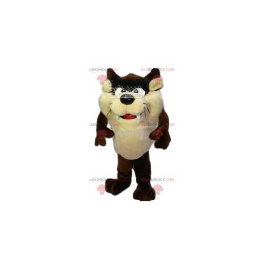 Mascot Taz, the Tasmanian devil, with his two beautiful teeth -